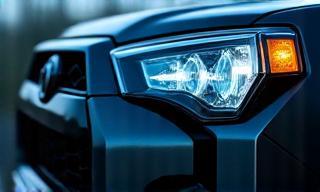 Closeup of off-road LED lighting
